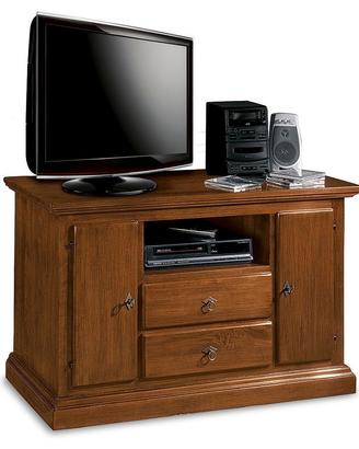 Cassapanca porta TV legno massiccio