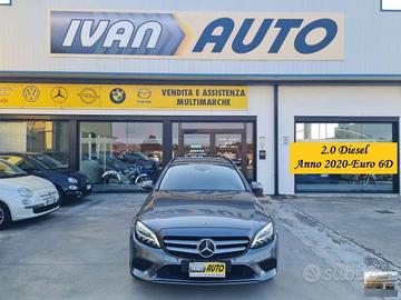 MERCEDES Classe C 2.0 Diesel-Euro 6D-Anno 2020