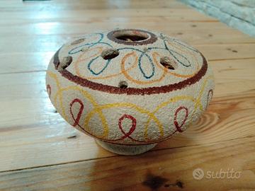 fioriera a bolla in ceramica