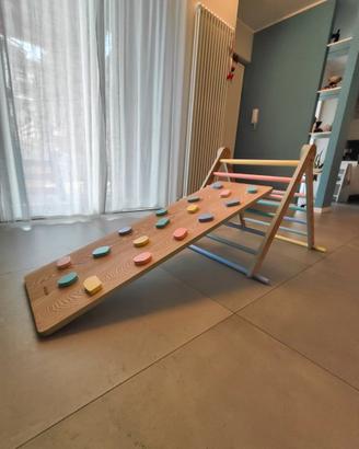 Triangolo pikler con rampa