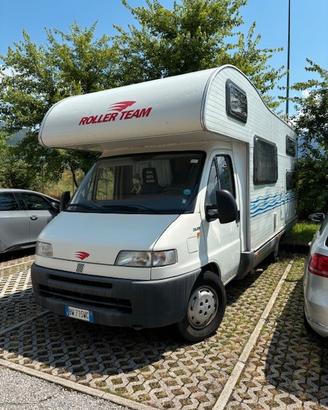 Camper mansardato Fiat Ducato 2.8 JTD - 7 posti -