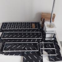 Set accessori bagno collezione SKUARA di Lineabeta