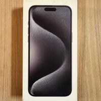 iPhone 15 Pro Max 256 gb nero titanio