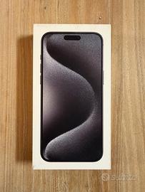 iPhone 15 Pro Max 256 gb nero titanio
