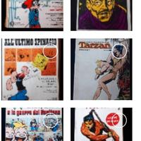Libri fumetti d'epoca Tarzan Bibi Braccio FuManch