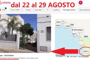 Porto Cesareo LE Salento IL GIRASOLE 200m dal mare