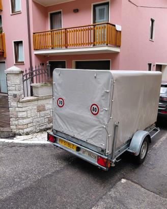 Carrello porta moto