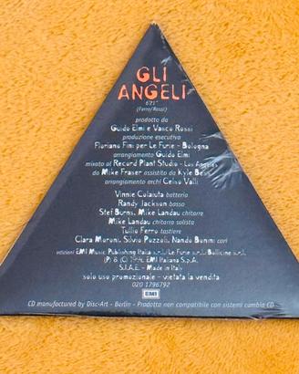 VASCO ROSSI CD PROMO TRIANGOLARE “GLI ANGELI” 1996