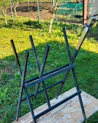 Cavalletto per taglio legna