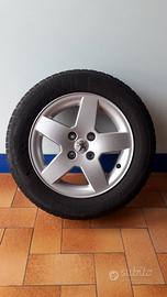 RUOTA CON CERCHIO  PEUGEOT 207