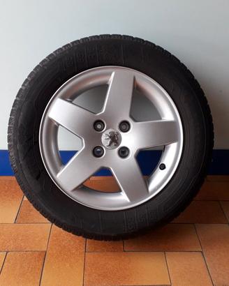 RUOTA CON CERCHIO  PEUGEOT 207