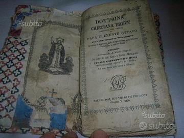Dottrina Cristiana Breve, libretto antico