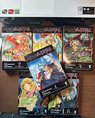 Manga The Record Of Fallen Vampire 1-9 completa
