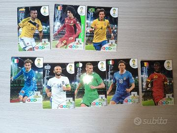 carte figurine calciatori panini mondiali brasile 