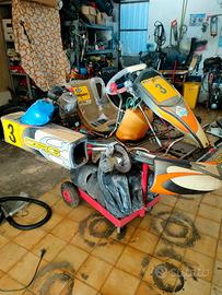 go kart telaio CRG TM 125 marce 