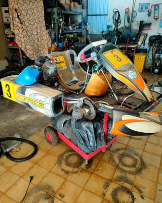 go kart telaio CRG TM 125 marce 