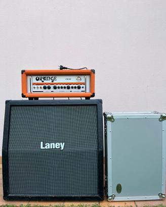 Amplificatore e pedaliera chitarra elettrica