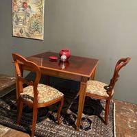 Tavolo classico in legno massello