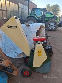 cippatore biotrituratore con motore a scoppio