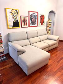 Divano Poltronesofà Locatello 4 posti con penisola