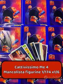 Cattivissimo Me 4 Mancolista Figurine Panini 0.35
