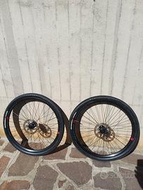 Ruote alluminio gravel 27.5 fulcrum rapid red 900 