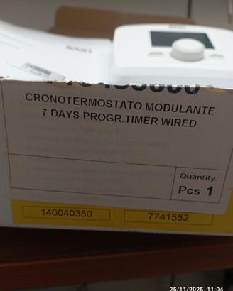 Cronotermostato BAXI modulante 7 days