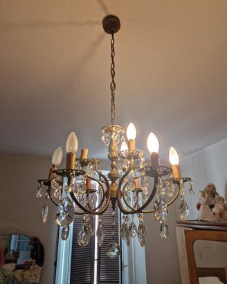 Lampadario a sospensione vintage 