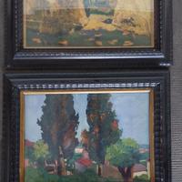 Coppia di quadri giorgio de vincenzi