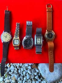 Orologi vintage anni 40-50-60-70