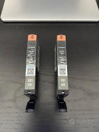 Cartuccia  per stampante Canon CLI-551BK