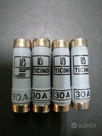 Fusibili BTicino in ceramica vintage