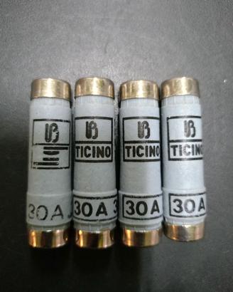 Fusibili BTicino in ceramica vintage