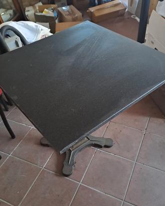 Tavolo da bistrot  piano in marmo