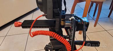 Slitta micrometrica motorizzata focus stacking