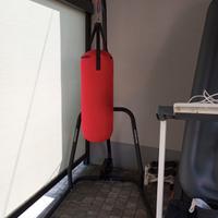 Boxe supporto autoportante+sacco+pesi 