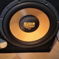 subwoofer + Amplificatori Audio system 