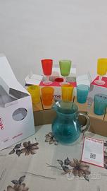 set bicchieri e caraffa memento 
