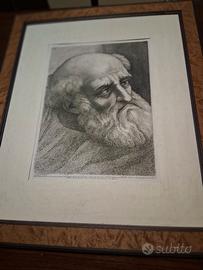 ACQUAFORTE ORIGINALE.PAOLO ROMANO DA Raffaello