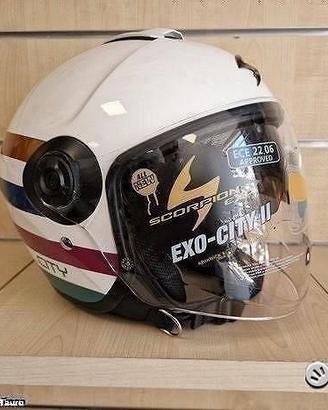 SCORPION Casco Jet EXO City II - Bee - White