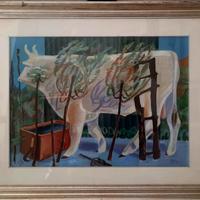 Quadro moderno Severo Pozzati SEPO
