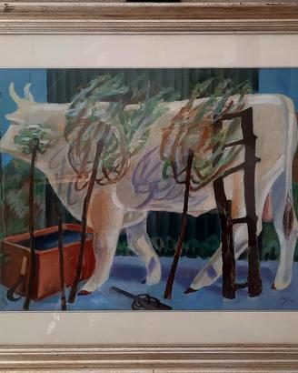 Quadro moderno Severo Pozzati SEPO