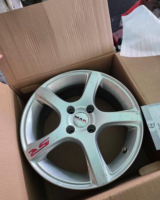 Cerchi in lega MAK 16"