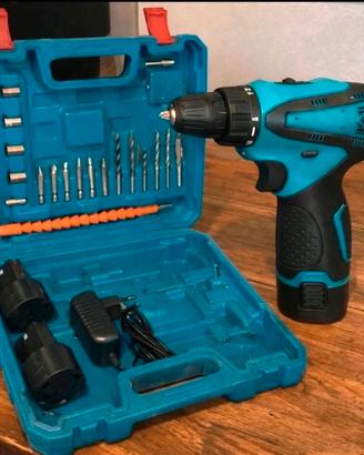 Trapano Avvitatore a Batteria con Valigetta – NUOV