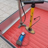 3 pompe manuali ad aria per biciclette 