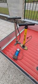 3 pompe manuali ad aria per biciclette 