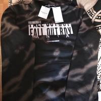 Felpa con cappuccio Tie Dye Fall Out Boy Mania Bar