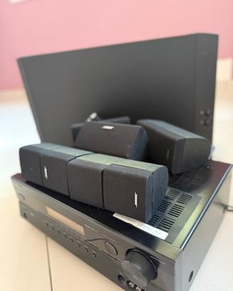 Kit audio tv Bose più amplificatore onkyo