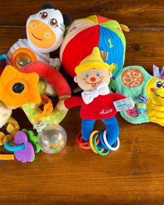 Lotto Chicco giochi prima infanzia