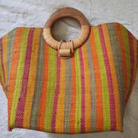 Borsa piccola in rattan